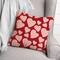 Buffalo Check Valentine's Day Heart Throw Pillow